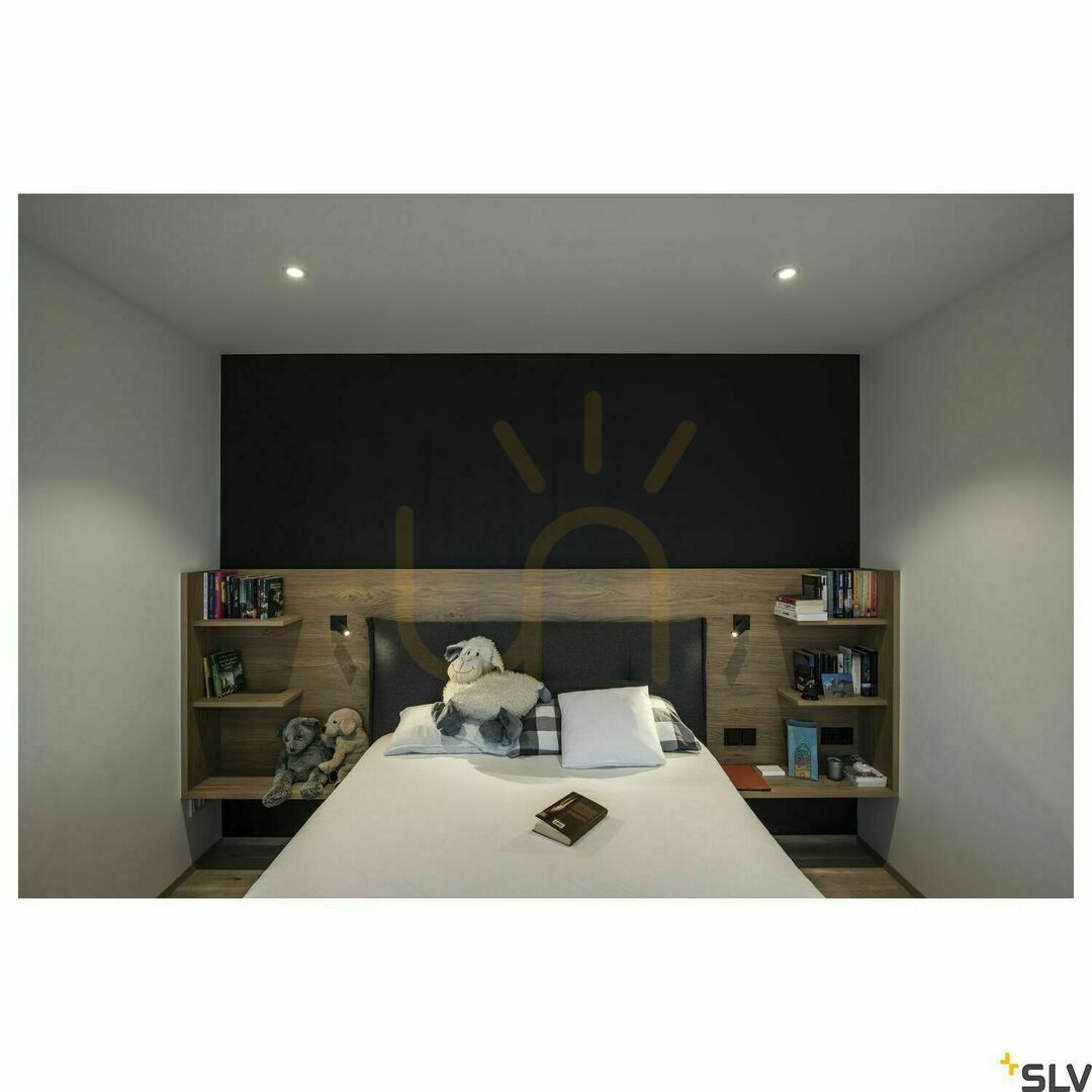 Display Recessed Light SLV DL 126 White 2.8W 3000K 12V 112221 Recessed Light SLV DL 126 White 2.8W 3000K 12V 112221