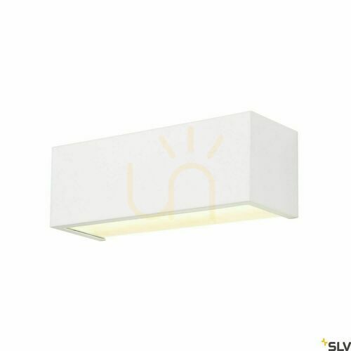 Check SLV CHROMBO LED wall light 8W 3000K 790lm CRI90 white steel satin glass dimmable 1003316