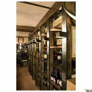 Indoor Wall Light SLV LOGS IN Black Gold 6W 3000K 151320 1 Indoor Wall Light SLV LOGS IN Black Gold 6W 3000K 151320 small 1