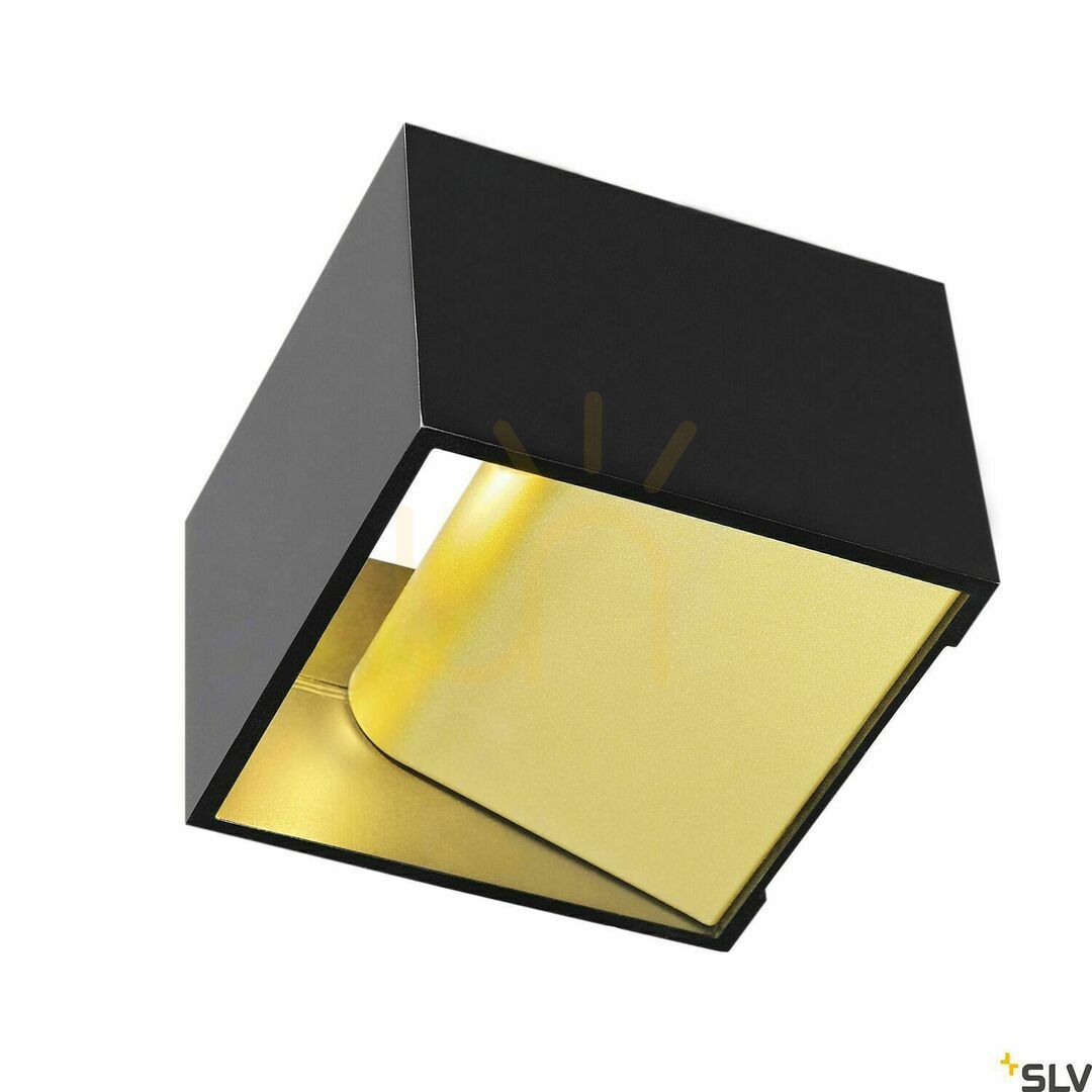 Check Indoor Wall Light SLV LOGS IN Black Gold 6W 3000K 151320 Indoor Wall Light SLV LOGS IN Black Gold 6W 3000K 151320