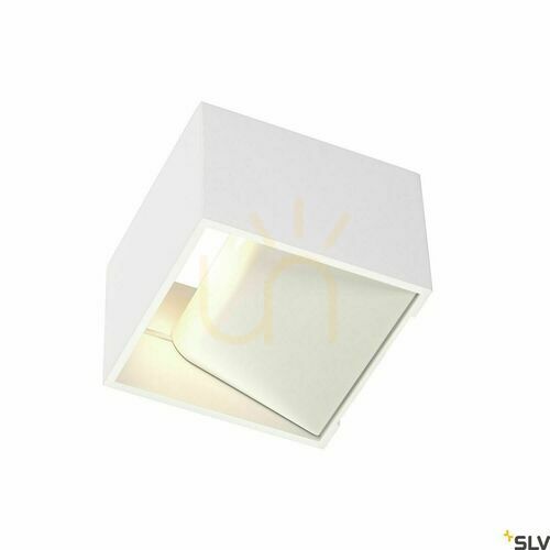 Check Indoor Wall Light SLV LOGS IN LED White 6W 3000K 151321