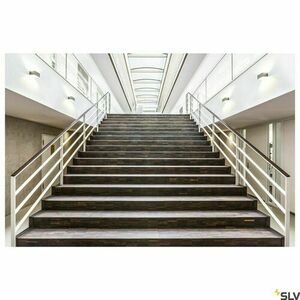 SLV LOGS IN up/down wall light, aluminium/white, LED 6 W, 470 lm, 3000 K, CRI 90, 151325 small 2