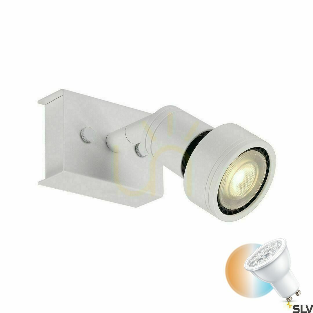 Recessed Luminaire SLV PURI 1 White GU10 50W 230V 147361