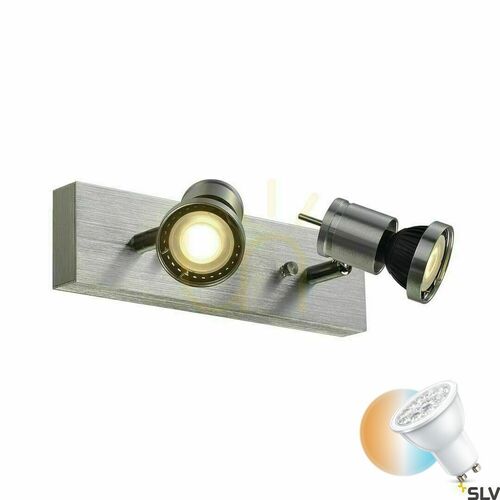 Check Recessed Luminaire SLV ASTO 2 Aluminum GU10 75W 147442