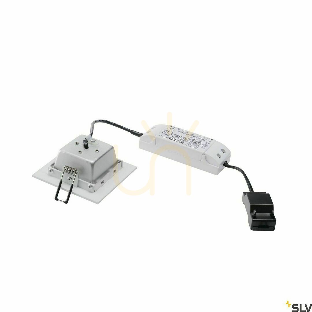View Recessed luminaire SLV FRAME BASIC white 8.3W 3000K 600lm 112721 Recessed luminaire SLV FRAME BASIC white 8.3W 3000K 600lm 112721