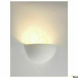 Surface-Mounted Wall Lamp SLV PLASTRA 101 White Plaster E14 40W 148013 small 0