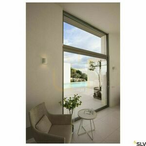 Surface-mounted wall lamp SLV PLASTRA 104 white gypsum G9 42W 148016 small 3
