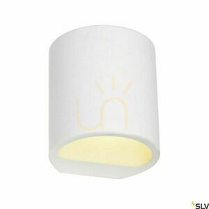 Surface-mounted wall lamp SLV PLASTRA 104 white gypsum G9 42W 148016 small 0