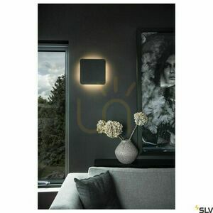 Surface-mounted wall ceiling lamp SLV PLASTRA SQUARE white gypsum LED 10.5W 148019 small 3