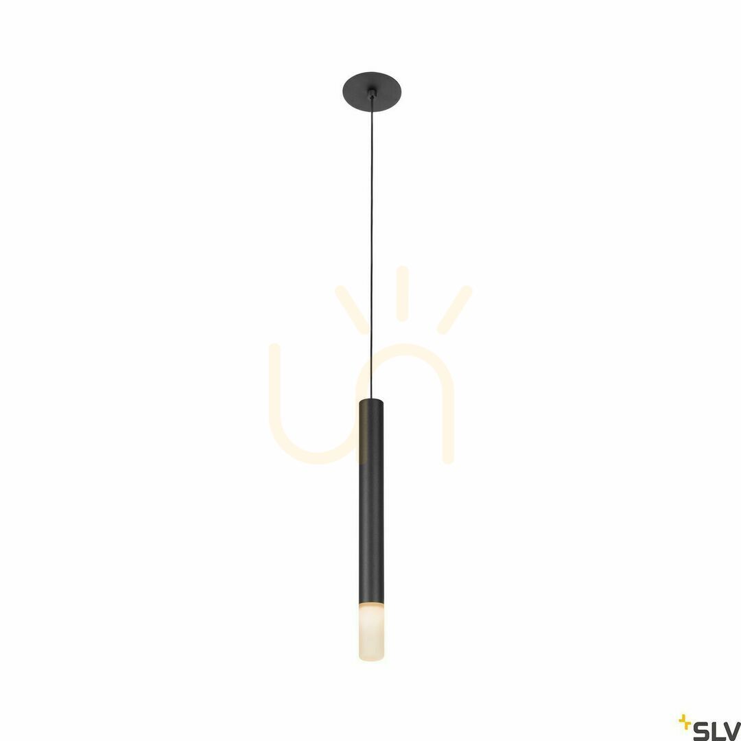 Check Pendant Light SLV HELIA Ambient 35 Black LED 7.5W 3000K 1003435 Pendant Light SLV HELIA Ambient 35 Black LED 7.5W 3000K 1003435