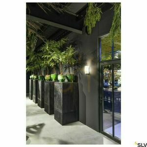 Surface Wall Lamp SLV QUADRASS Black/Opal Glass E27 40W 1003430 4 Surface Wall Lamp SLV QUADRASS Black/Opal Glass E27 40W 1003430 small 4