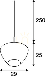 Pendant Light SLV PANTILO CONVEX 29 Chrome Glass 1003443 6 Pendant Light SLV PANTILO CONVEX 29 Chrome Glass 1003443 small 6