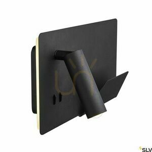 Indoor Wall Light SLV SOMNILA Black LED 15W 3000K USB 1003456 small 1