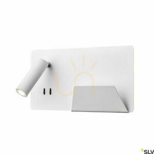 Indoor Wall Light SLV SOMNILA White LED 15W 3000K USB 1003458 small 0