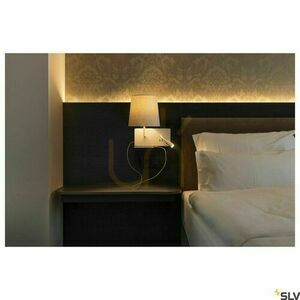 SLV SOMNILA FLEX Wall Light, Left, White, LED 3000 K with USB, 1003459 small 3