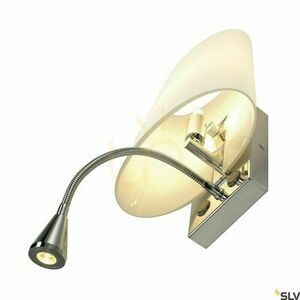 Indoor Wall Light SLV COUPA FLEX Chrome Milk Glass 3000K 149452 2 Indoor Wall Light SLV COUPA FLEX Chrome Milk Glass 3000K 149452 small 2
