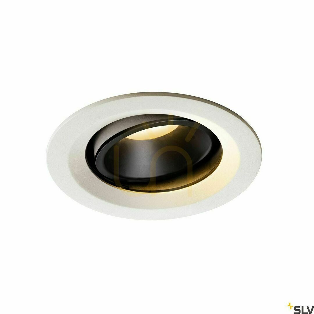 Recessed Downlight SLV NUMINOS Move DL M White/Black 2700K 17.55W 1003565