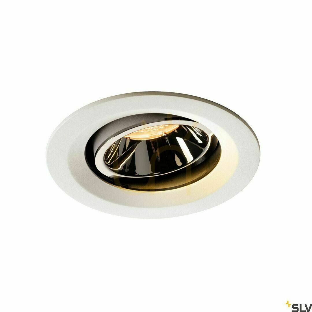 Check Recessed Downlight SLV NUMINOS MOVE DL M White/Chrome 2700K 17.55W 1003570 Recessed Downlight SLV NUMINOS MOVE DL M White/Chrome 2700K 17.55W 1003570