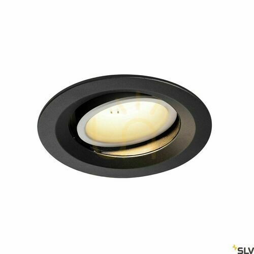 Check SLV NUMINOS MOVE DL M 1003578 Adjustable Recessed Downlight 17.55W 3000K 1600lm Black/White