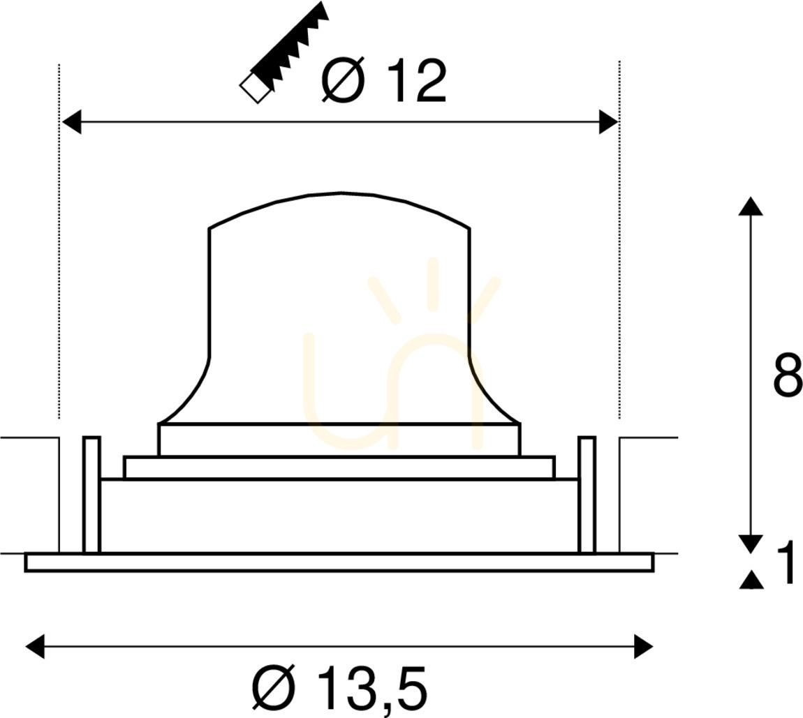 Preview Recessed downlight SLV NUMINOS MOVE DL M black/chrome 4000K 17.55W 1003606 Recessed downlight SLV NUMINOS MOVE DL M black/chrome 4000K 17.55W 1003606