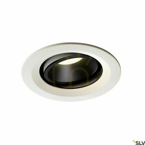 Check Recessed Downlight SLV NUMINOS MOVE DL M White/Black 17.55W 4000K 1003613