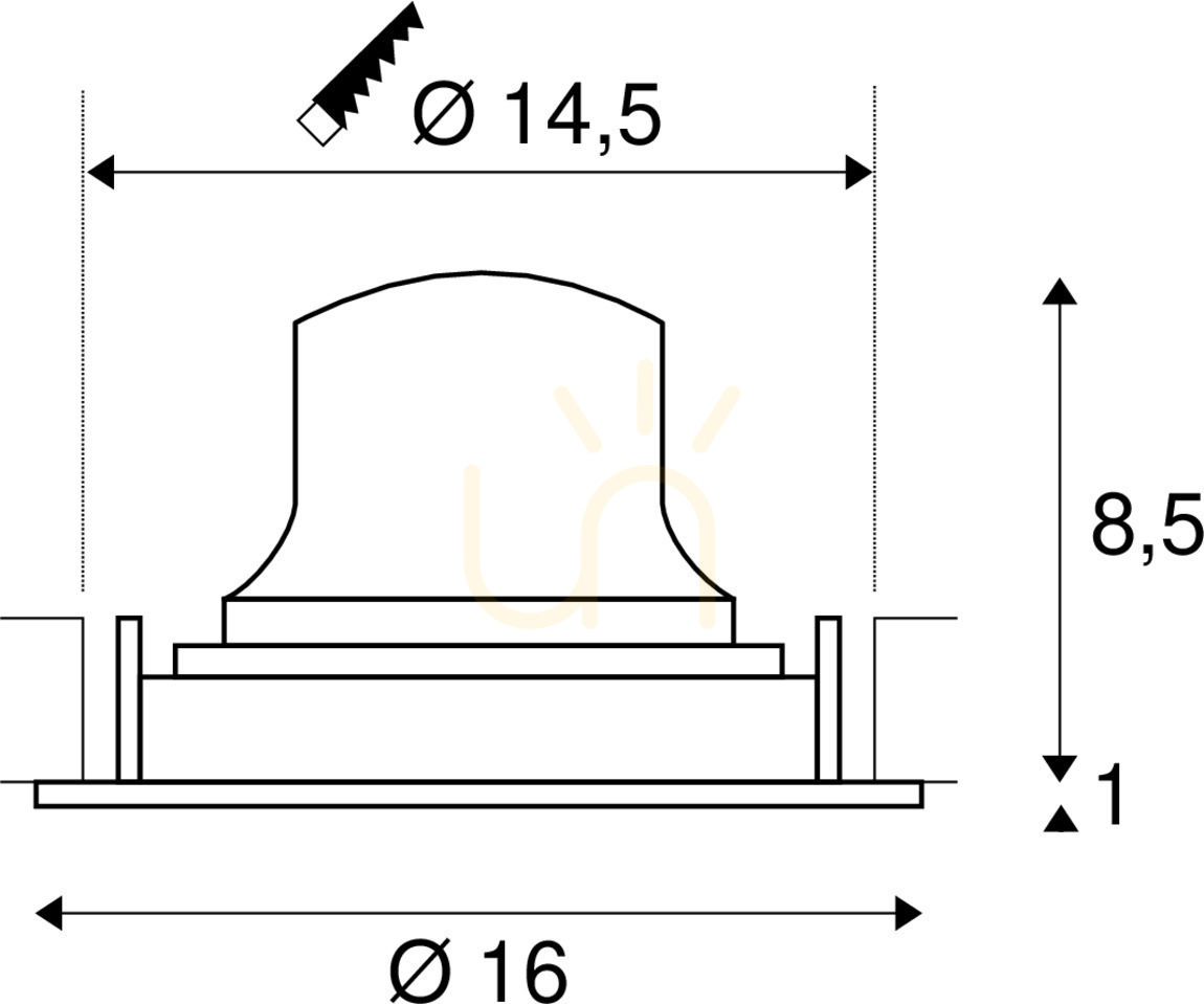 Preview Recessed Downlight SLV NUMINOS MOVE DL L White 3000K 25.41W 1003662 Recessed Downlight SLV NUMINOS MOVE DL L White 3000K 25.41W 1003662