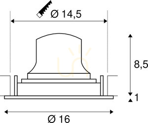 Recessed downlight SLV NUMINOS Move DL L black 4000K 25.41W 1003677 2 Recessed downlight SLV NUMINOS Move DL L black 4000K 25.41W 1003677 small 2