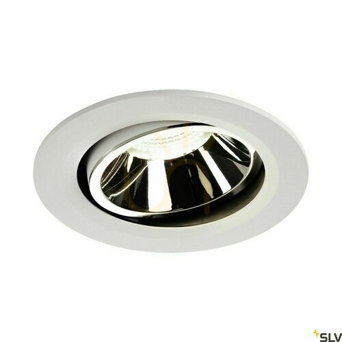 Check Recessed downlight SLV NUMINOS MOVE DL L white/chrome 4000K 25.41W 1003687