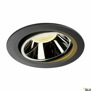 Recessed Downlight SLV NUMINOS MOVE DL XL Black/Chrome 37.4W 2700K 1003705 small 0