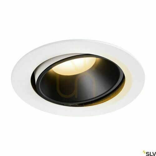 Check Recessed Downlight SLV NUMINOS MOVE DL XL White/Black 37.4W 2700K 1003712