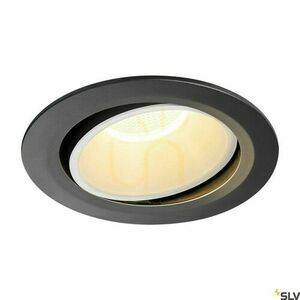 Recessed downlight SLV NUMINOS MOVE DL XL black/white 3000K 37.4W 1003722 small 0