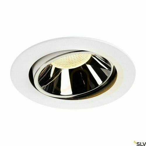 Check Recessed downlight SLV NUMINOS MOVE DL XL white/chrome 3000K 37.4W 1003741
