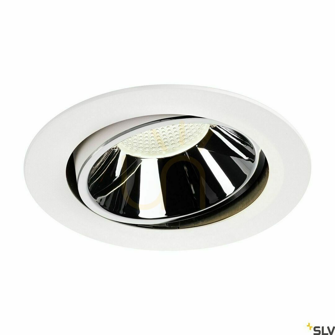 Check Recessed downlight SLV NUMINOS MOVE DL XL white/chrome 4000K 37.4W 1003759 Recessed downlight SLV NUMINOS MOVE DL XL white/chrome 4000K 37.4W 1003759