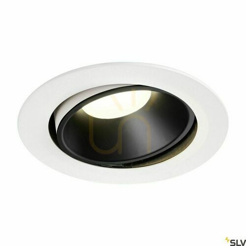 Check Recessed luminaire SLV NUMINOS Move DL XL white/black 37.4W 4000K 1003760