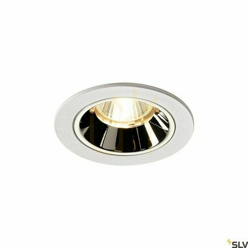 Check Recessed downlight SLV NUMINOS DL S white/chrome 8.6W 2700K 1003783