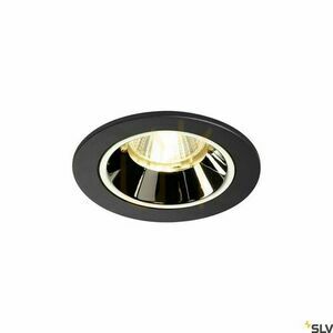 Recessed downlight SLV NUMINOS DL S black/chrome 8.6W 3000K 700lm 1003795 small 0