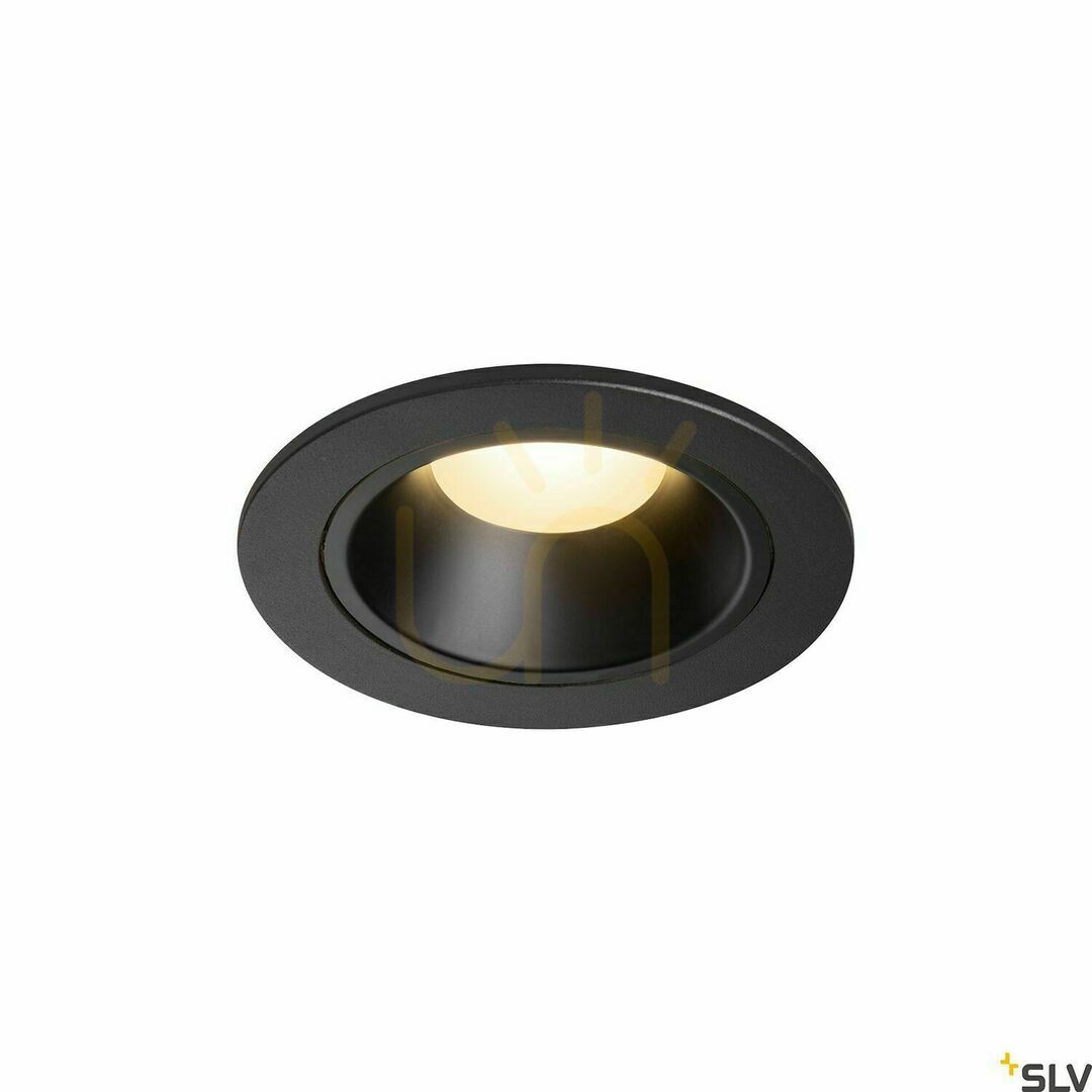 Recessed Downlight SLV NUMINOS DL S Black 8.6W 3000K 1003799
