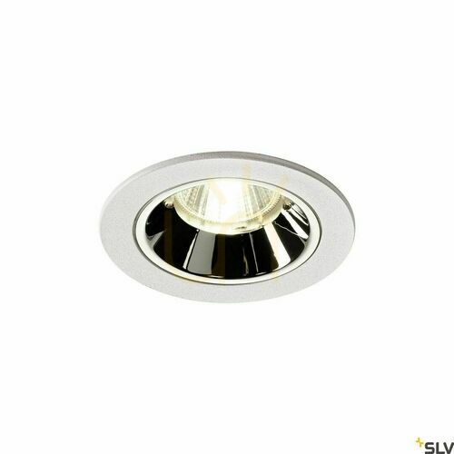 Check Recessed downlight SLV NUMINOS DL S white/chrome 8.6W 4000K 750lm 1003834