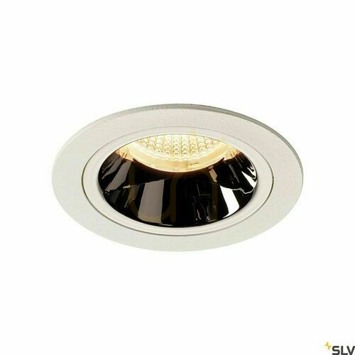 Check Recessed Downlight SLV NUMINOS DL M White/Chrome 2700K 17.55W 1003855