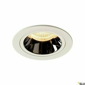 Recessed downlight SLV NUMINOS DL M white/chrome 2700K 17.55W 1003858 small 0