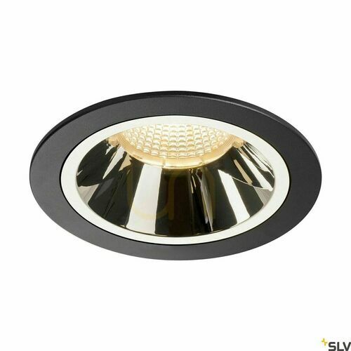 Check Recessed downlight SLV NUMINOS DL L black/chrome 2700K 25.41W 1003921