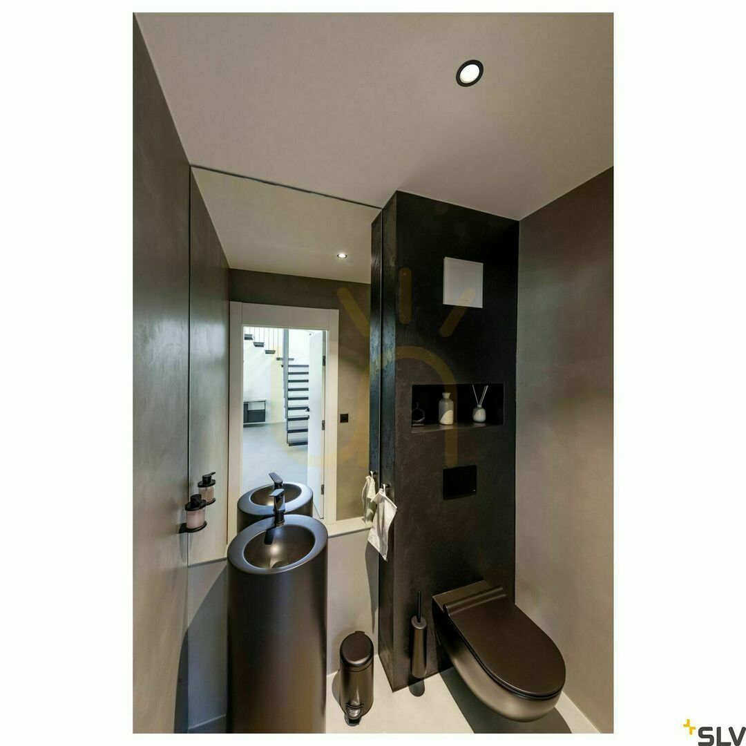 Display Recessed Downlight SLV NUMINOS DL L Black 3000K 25.41W 1003940 Recessed Downlight SLV NUMINOS DL L Black 3000K 25.41W 1003940