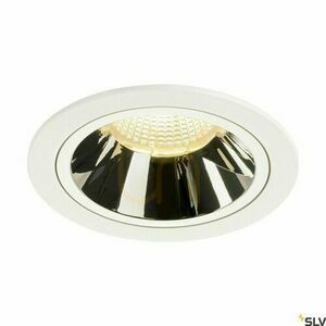SLV NUMINOS DL L recessed downlight 25.41 W 3000K 2200 lm 20°, white/chrome, driver required, 1003951 small 0