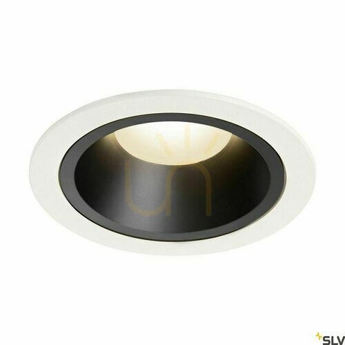 Check Recessed Downlight SLV NUMINOS DL L White/Black 3000K 25.41W 1003955