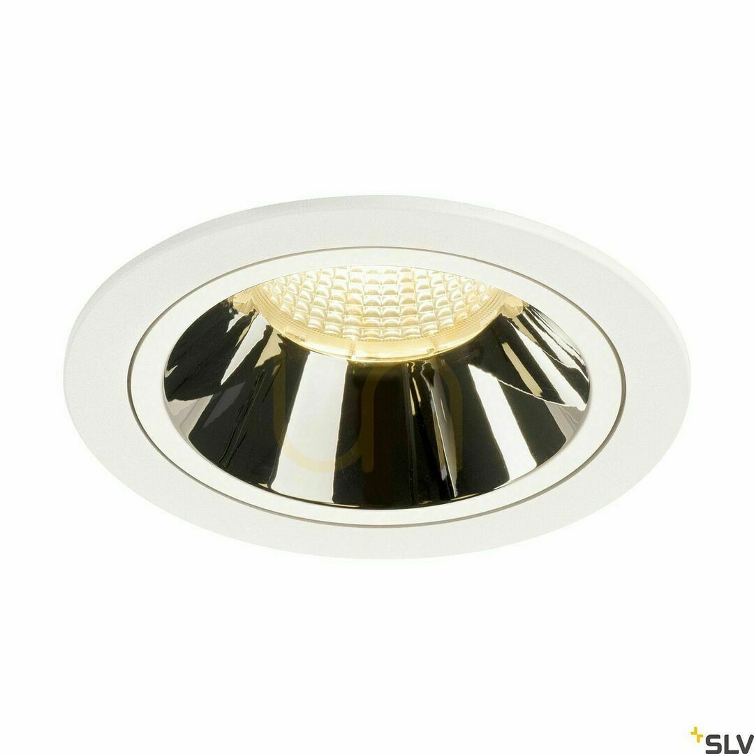 Check Recessed Downlight SLV NUMINOS DL L White/Chrome 3000K 2200lm 1003957 Recessed Downlight SLV NUMINOS DL L White/Chrome 3000K 2200lm 1003957