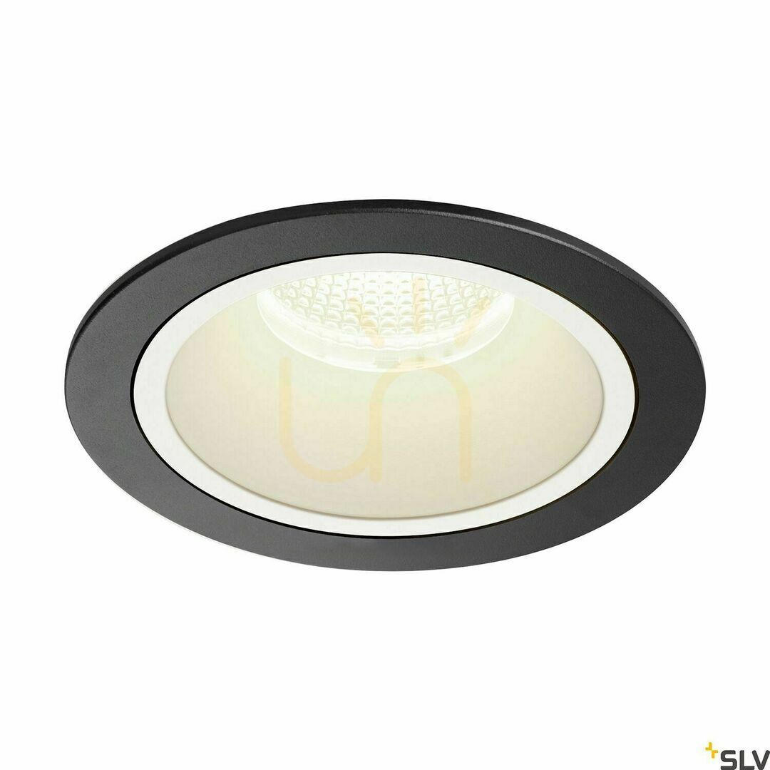 Recessed Downlight SLV NUMINOS DL L Black/White 4000K 25.41W 1003968