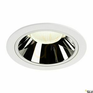 Recessed downlight SLV NUMINOS DL XL 37.4W 4000K white/chrome 1004050 small 0