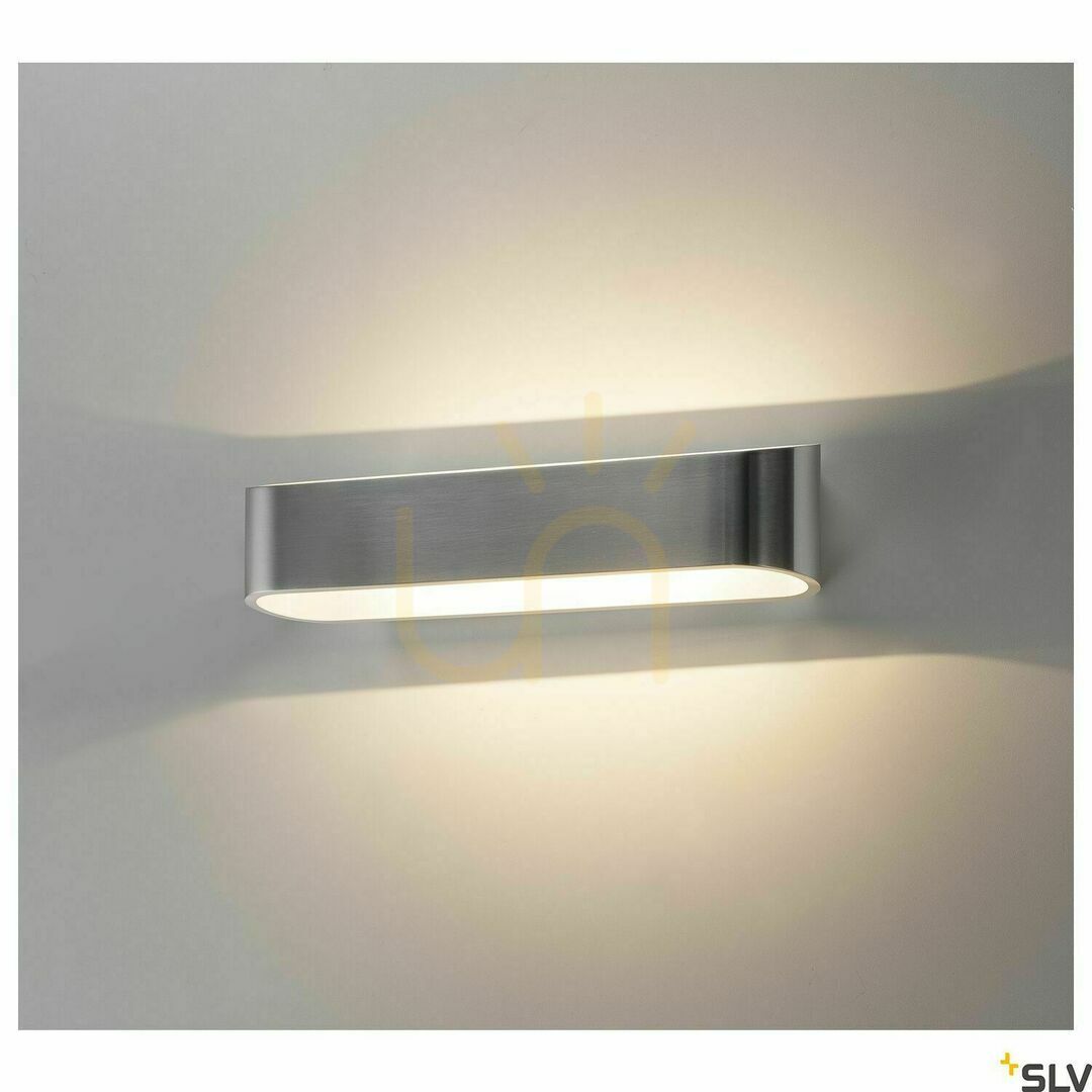 Check Wall Light SLV ASSO 300 LED Aluminum White 12W 3000K 151275 Wall Light SLV ASSO 300 LED Aluminum White 12W 3000K 151275