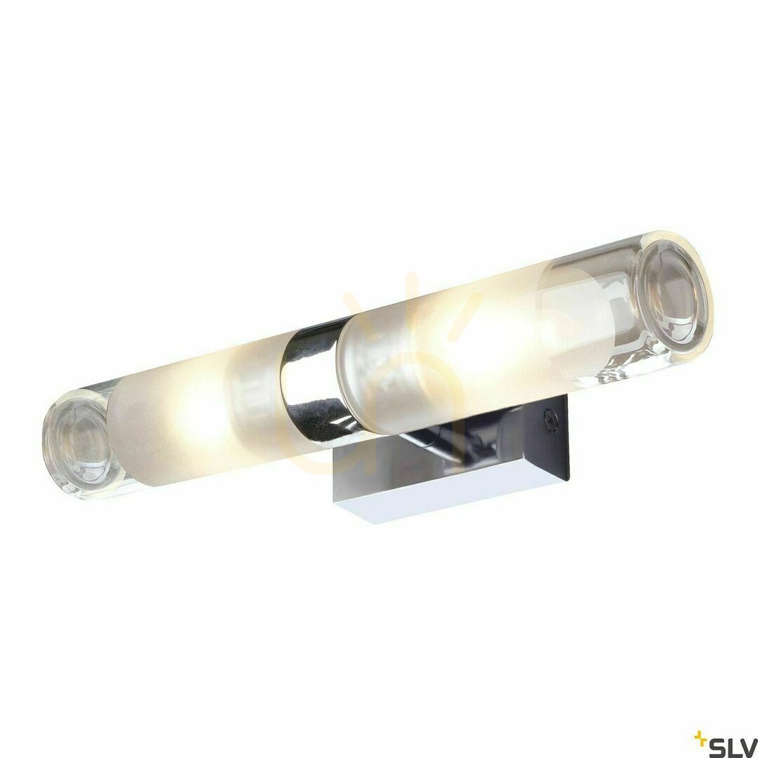 Surface-Mounted Wall Lamp SLV MIBO Wall Up-Down Chrome G9 25W 151282