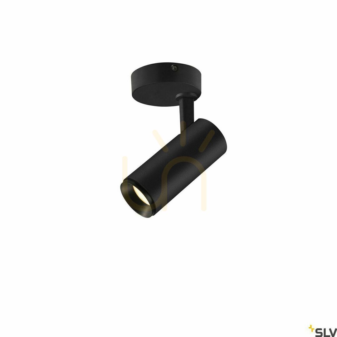 Ceiling Spotlight SLV NUMINOS Spot Phase S Black 3000K 10.42W 1004107